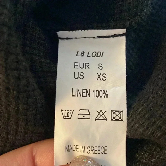 * NWOT* Lotus Eaters| L6 Lodi Linen Long Sleeve Tunic - Picture 7 of 7